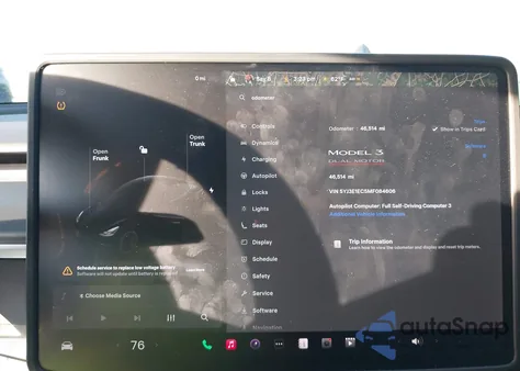 2021 Tesla Model 3 Performance Dual Motor All-Wheel Drive from USA, damaged, VIN 5YJ3E1EC5MF084606